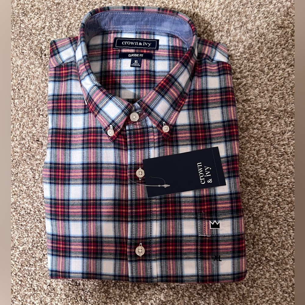 Men’s long sleeve dress shirt